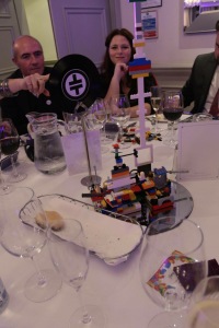 The Table Names (with some people enjoying the Lego)