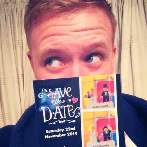 Lego "Save the Dates"